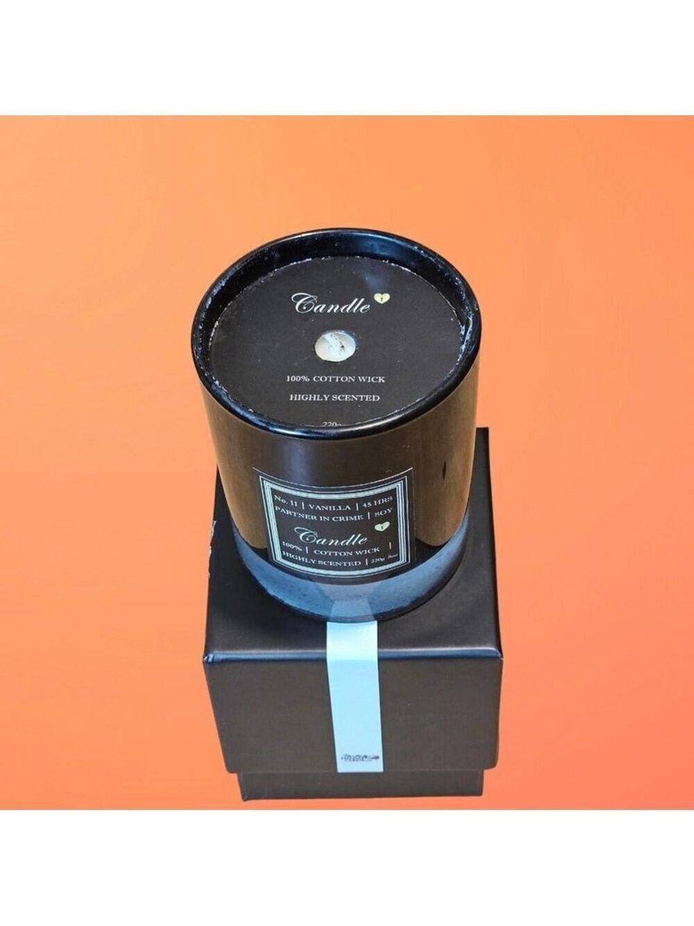Partners In Crime Vanilla Scented Candle 45Hrs